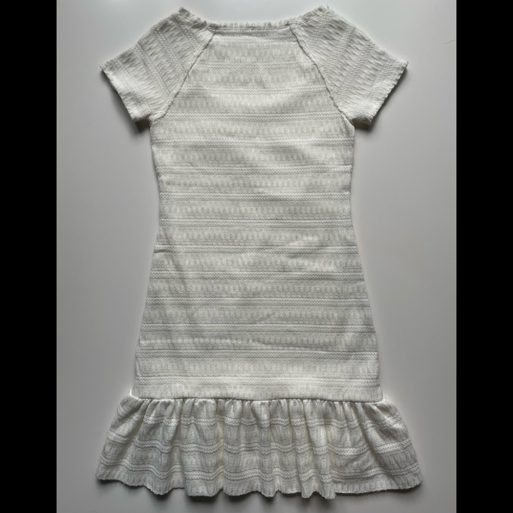 ⭐️Host Pick⭐️Free People Texture Knit Ruffle Hem Mini Dress - Picture 3 of 6